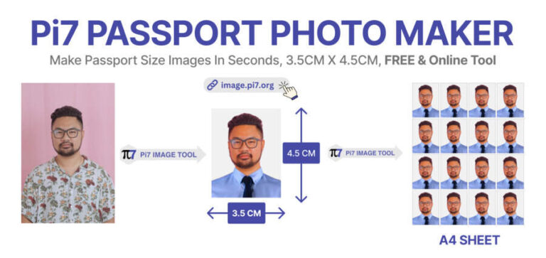 Passport Photo Maker Online with Pi7 – The Ultimate Passport Photo Tool